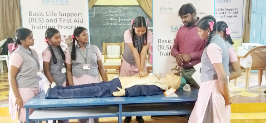 Fortis Malar Hospital - CSR initiative to provide health education and preventive health care to more than 1500 beneficiaries through Fortis CSR Foundation