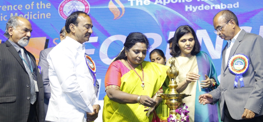 Honble Governor Dr. Smt Tamilisai Soundararajan, inaugurates the 41st Forensic Medicon hosted by the Apollo Medical College