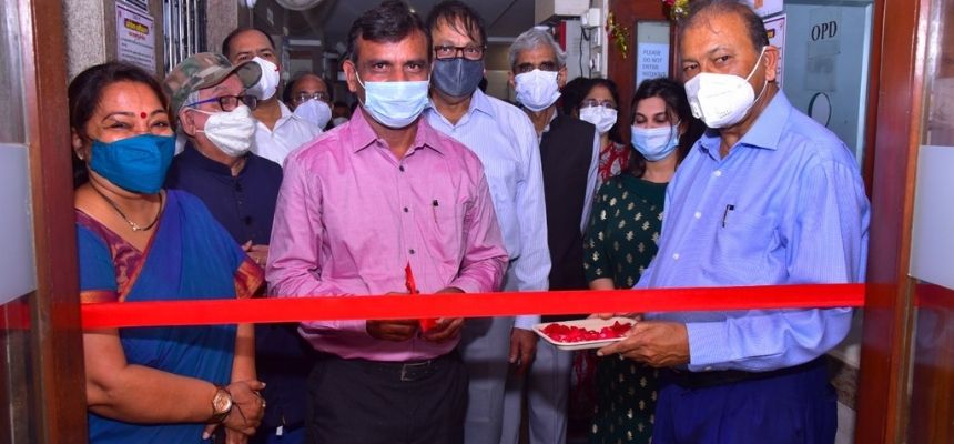 KG Mittal Hospital, a COVID Vaccination Centre inaugurated by Shri Chakrapani Alle, Assistant Commissioner, BMC and Corporator Smt Rita Makhwana