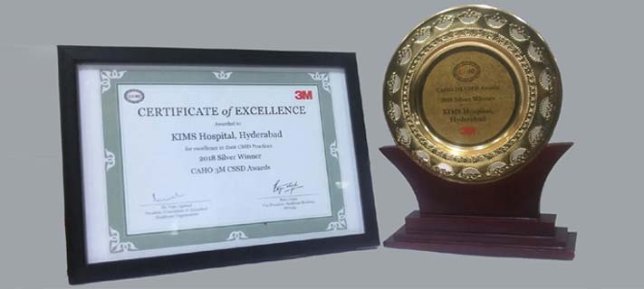 KIMS Hospital Receives CSSD Award 2018