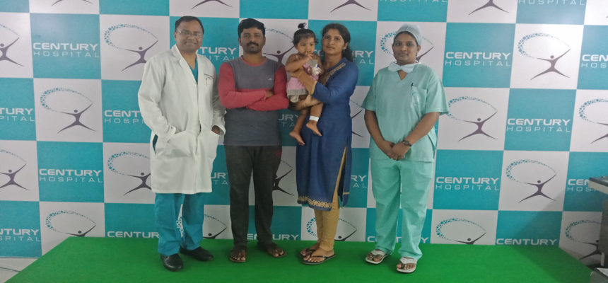 Doctors at Century Hospitals rescue 14-months baby in Emergency