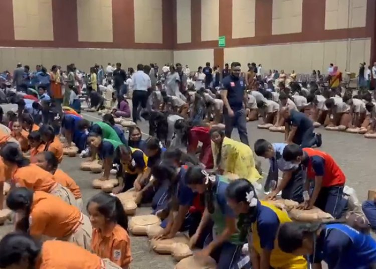 CPR Record-Breaking Attempt Unites Hyderabad