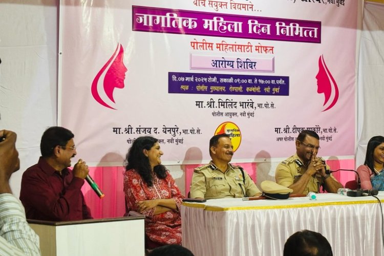 Motherhood Hospital Conducts Free Health Check-up Camp for Over 300 Lady Cops Navi Mumbai Police HQ