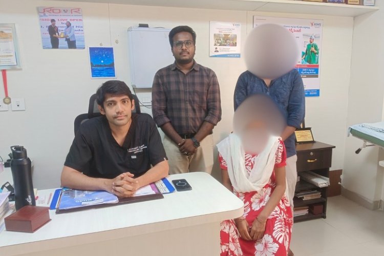 Pregnant woman undergoes successful kidney stone removal at KIMS Hospital, Kurnool