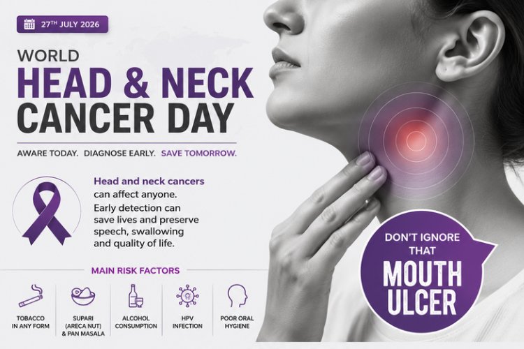 Don't Ignore That Mouth Ulcer, Say CARE Doctors   India Records Nearly 560 New Oral Cancer Cases Every Day